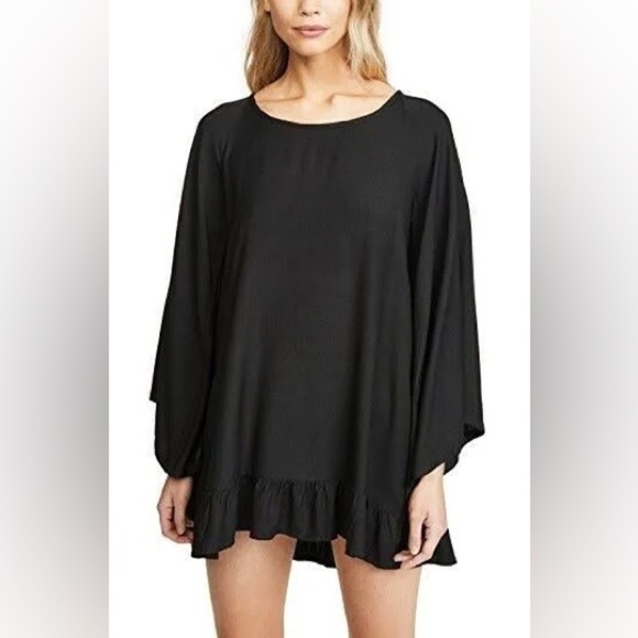 Sundress Indiana hot pink and black cover up - Picture 5 of 5